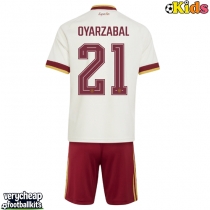 Spain Mikel Oyarzabal #21 Replica Away Minikit World Cup 2026 Short Sleeve (+ pants)